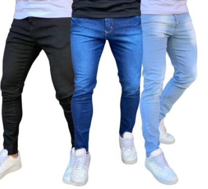 Calça Jeans Masculina Slim