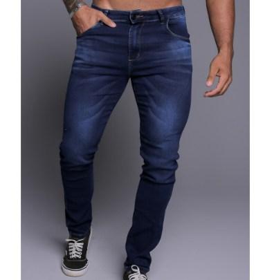 Calça Jeans Masculina Slim